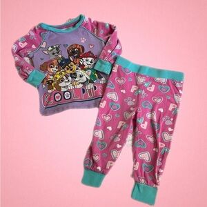 Toddler girl paw patrol pajamas 2t